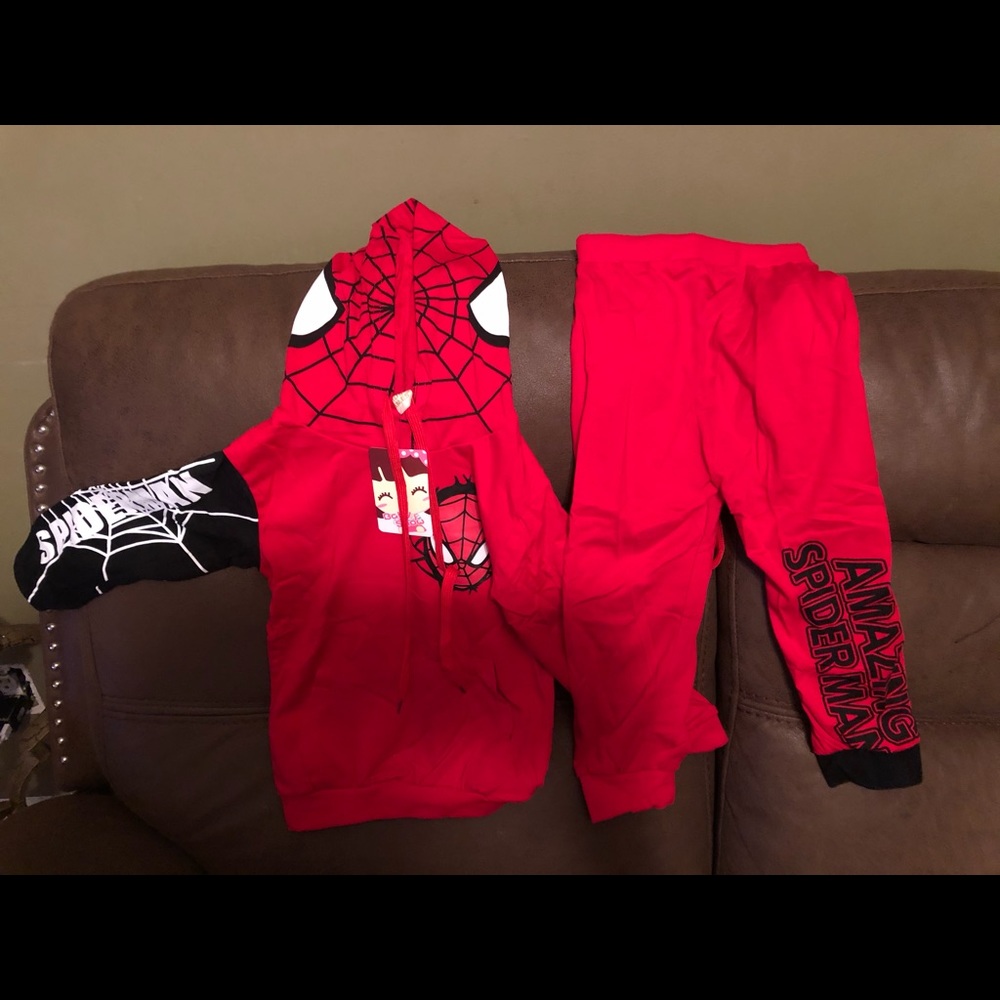 2pcs Spider-Man jogger set
